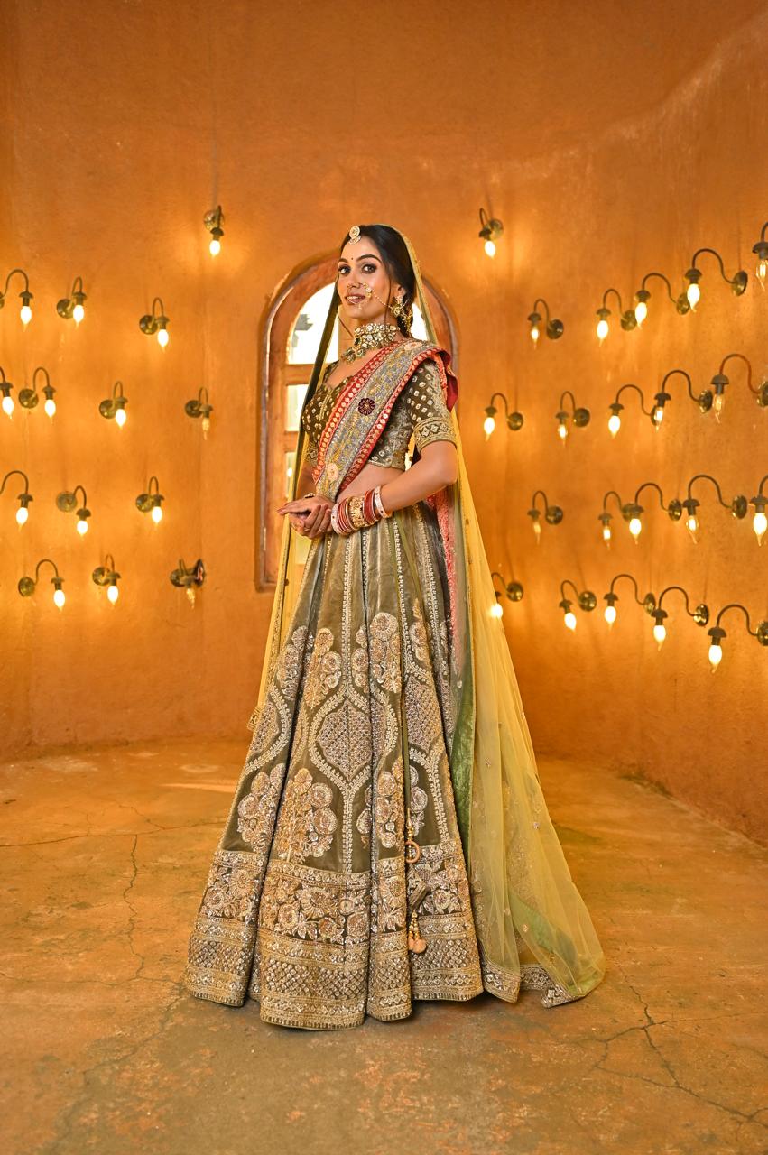 Engagement Look by Runali Salkar